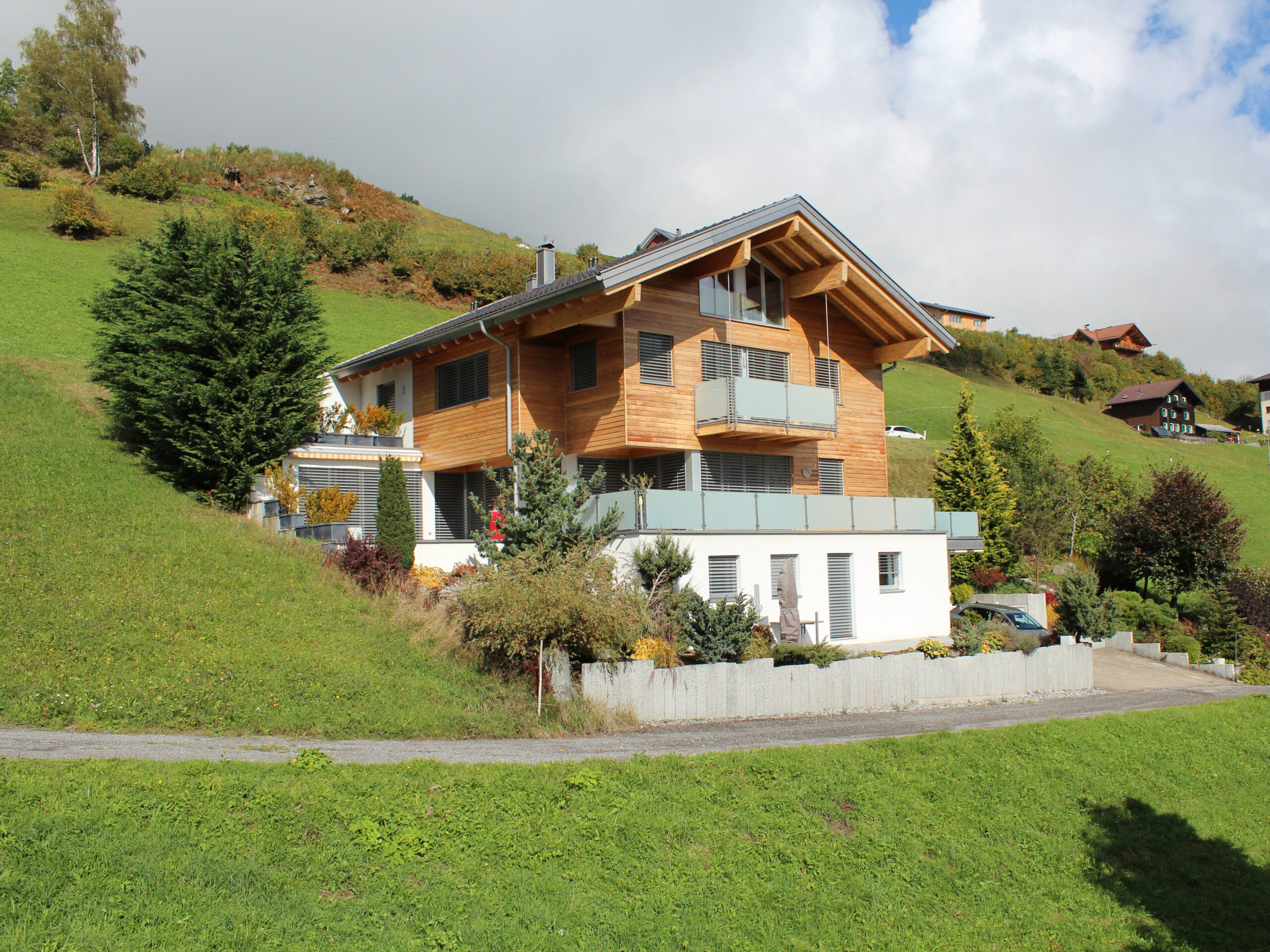 Haus Helios im Sommer